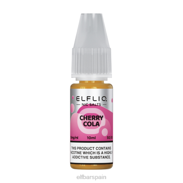 elfbar elfliq sales nic - cola de cereza - 10ml-10 mg/ml 8LFB196