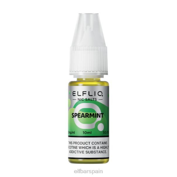 elfbar elfliq sales nic de menta verde - 10ml-20 mg/ml 8LFB208