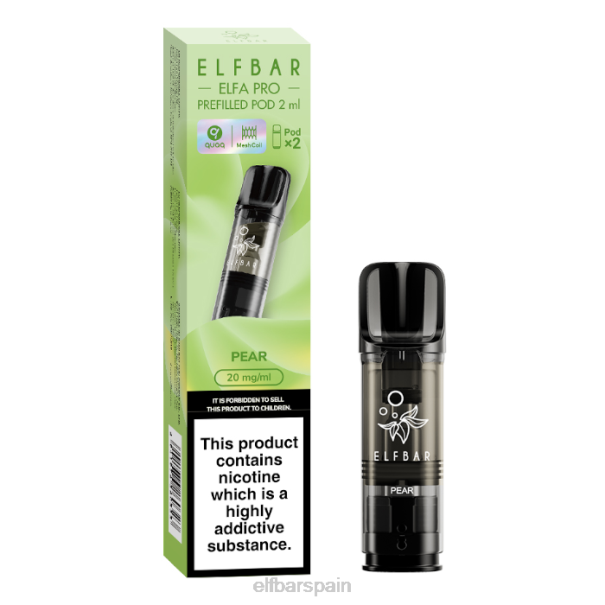 elfbar elfa pro cápsulas precargadas - 20 mg - paquete de 2 8LFB91pera
