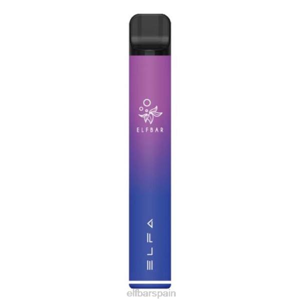 kit de cápsulas elfbar elfa - kit de inicio de cápsulas - 500mah 8LFB103aurora púrpura