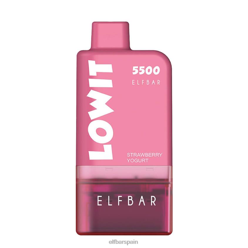 kit de cápsulas precargadas lowit 5500 2% nic VD2T6132 ELFBAR Yogurt de fresa