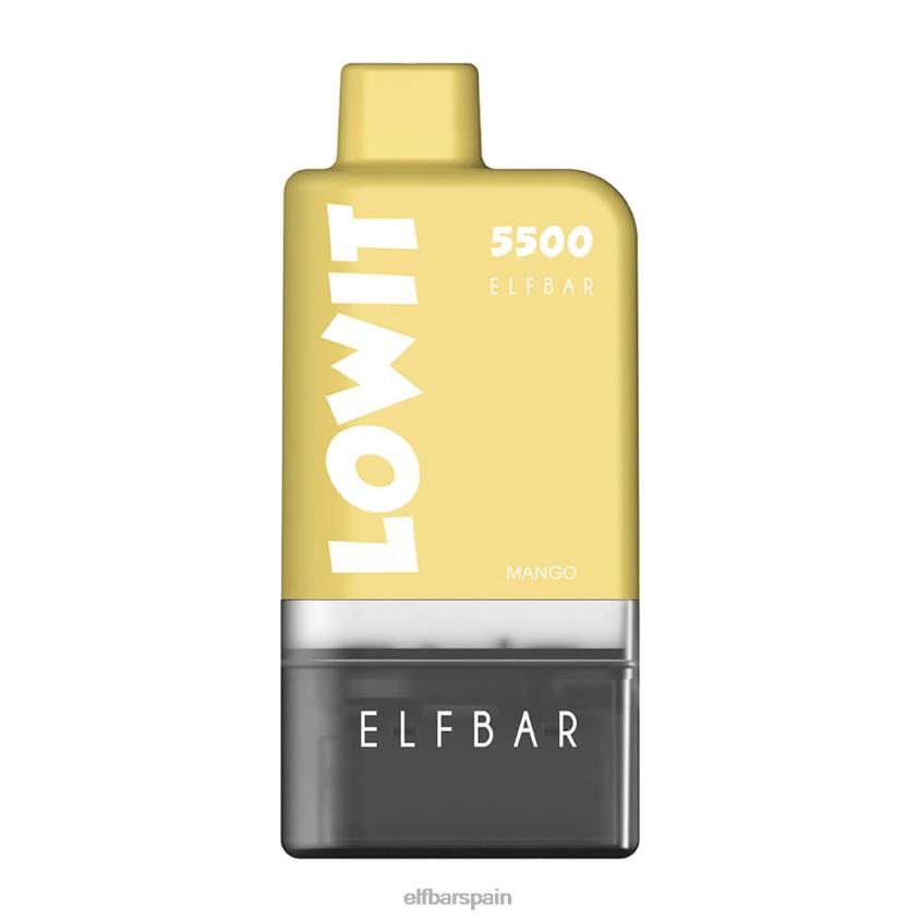 kit de cápsulas precargadas lowit 5500 2% nic VD2T6133 ELFBAR mango