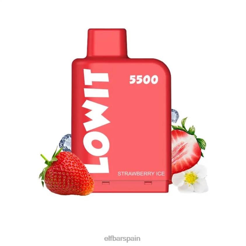 vaina precargada lowit 5500 inhalaciones 2% nic VD2T6138 ELFBAR hielo de arándanos