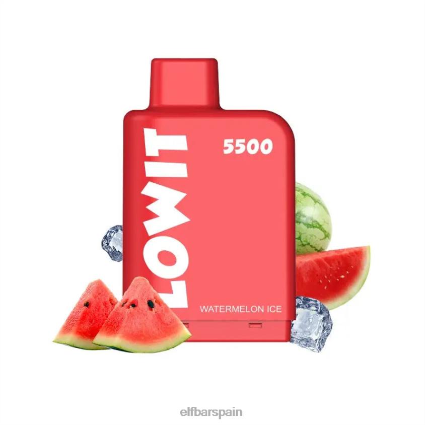 vaina precargada lowit 5500 inhalaciones 2% nic VD2T6140 ELFBAR hielo de fresa