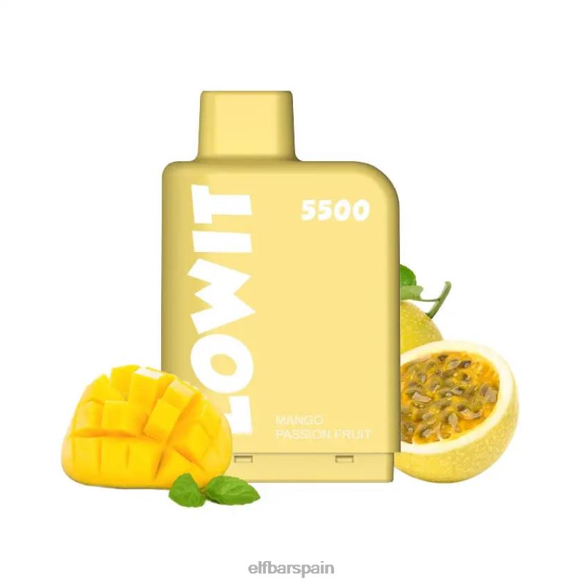 vaina precargada lowit 5500 inhalaciones 2% nic VD2T6147 ELFBAR Yogurt de fresa