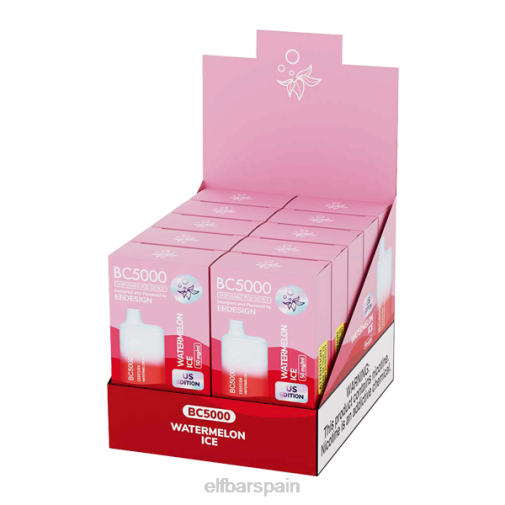 ELFBAR Consumidor de hielo de sandía bc5000 - individual - 40 mg T2487