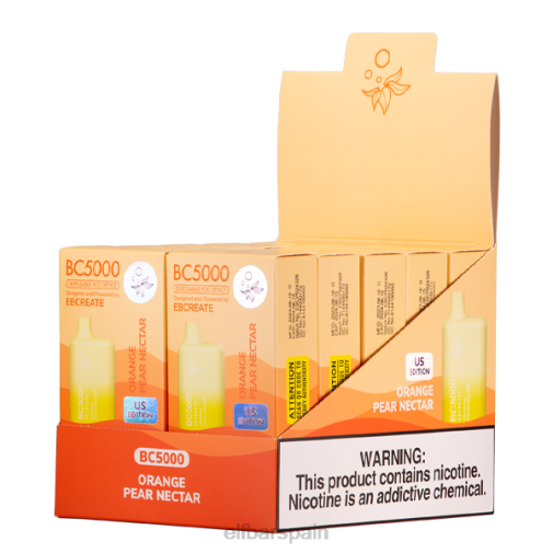 ELFBAR Néctar de pera y naranja bc5000 consumidor - 50 mg - individual T24818