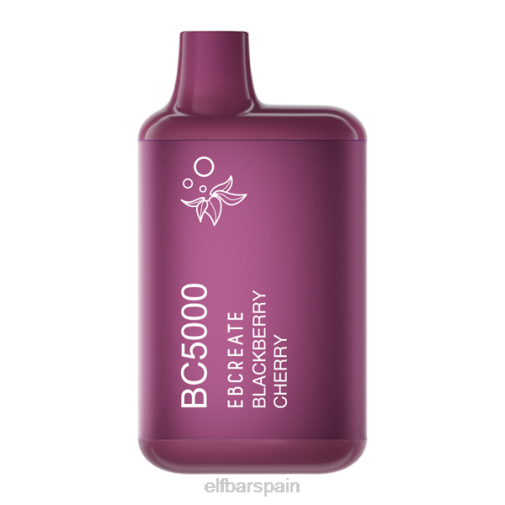 ELFBAR blackberry cherry ebcreate bc5000 edición térmica consumidor - 50 mg - individual T24866