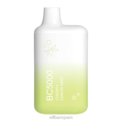 ELFBAR cereza limón menta bc5000 consumidor - 50 mg - individual T24826