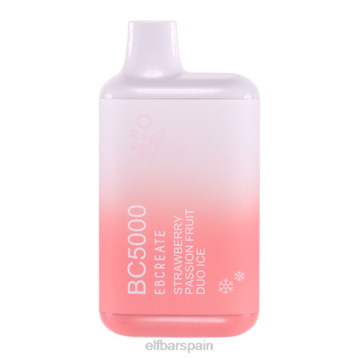 ELFBAR fresa maracuyá dúo hielo bc5000 consumidor - 50 mg - individual T24828