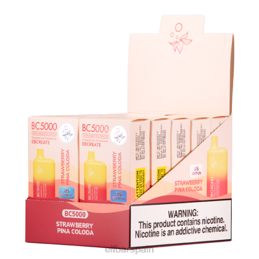 ELFBAR fresa piña colada bc5000 consumidor - single T24843