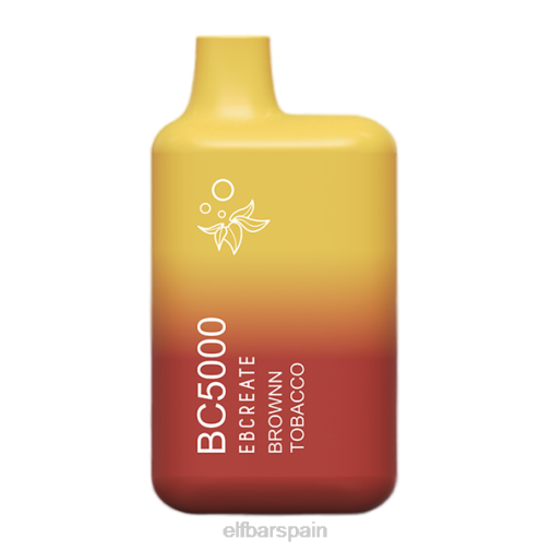 ELFBAR tabaco brownn bc5000 consumidor - 40 mg - individual T24822