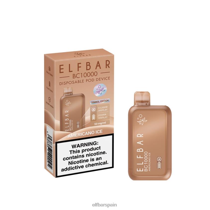 Serie de hielo vape bc10000 desechable con el mejor sabor VD2T61 ELFBAR hielo azul