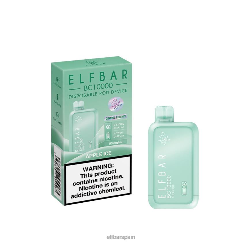 Serie de hielo vape bc10000 desechable con el mejor sabor VD2T61 ELFBAR hielo azul