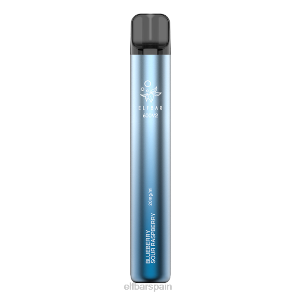 Vaporizador desechable elfbar 600v2 - 20 mg 8LFB10arándano frambuesa agria