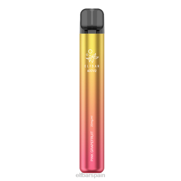 Vaporizador desechable elfbar 600v2 - 20 mg 8LFB19Toronja rosa