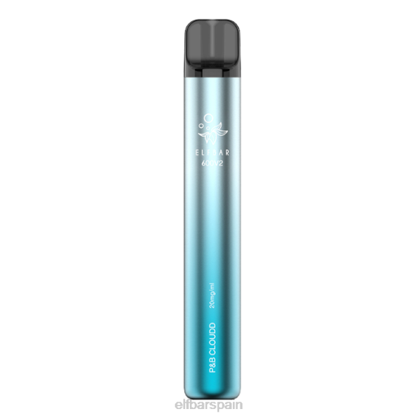 Vaporizador desechable elfbar 600v2 - 20 mg 8LFB25nube p&b