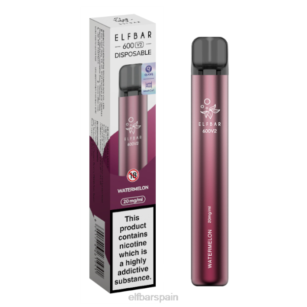 Vaporizador desechable elfbar 600v2 - 20 mg 8LFB26Rinbo nublado
