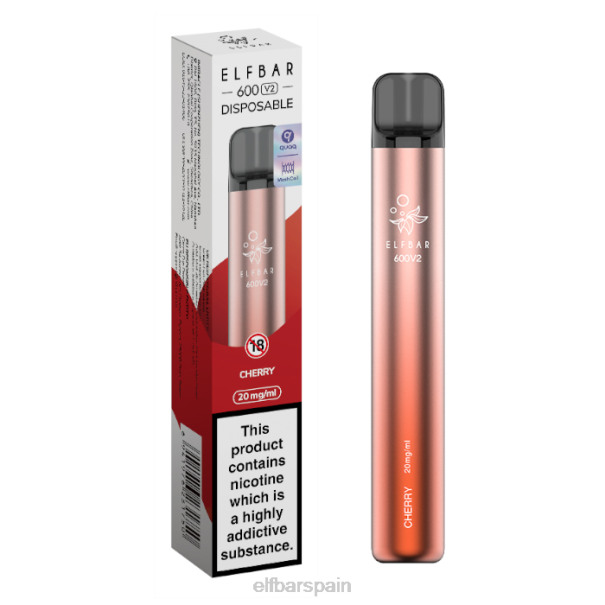 Vaporizador desechable elfbar 600v2 - 20 mg 8LFB26Rinbo nublado
