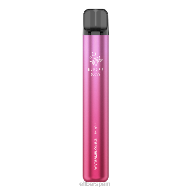 Vaporizador desechable elfbar 600v2 - 20 mg 8LFB27sandia bg