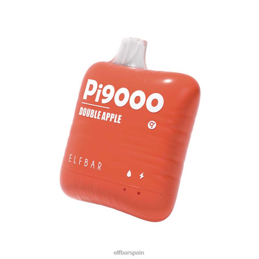 pi9000 vaporizador desechable 9000 inhalaciones VD2T6106 ELFBAR manzana doble