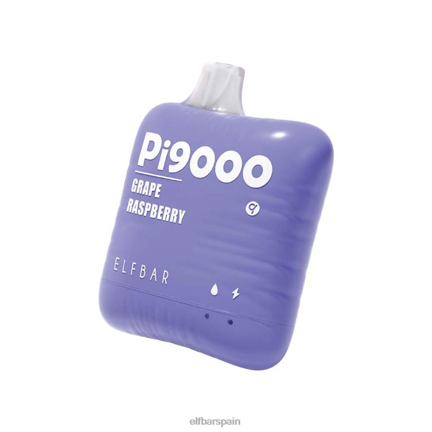 pi9000 vaporizador desechable 9000 inhalaciones VD2T6109 ELFBAR frambuesa uva