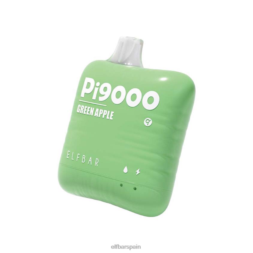 pi9000 vaporizador desechable 9000 inhalaciones VD2T6110 ELFBAR manzana verde