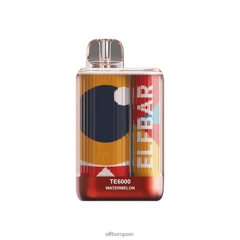 soplos disponibles del vape te6000 VD2T678 ELFBAR sandía