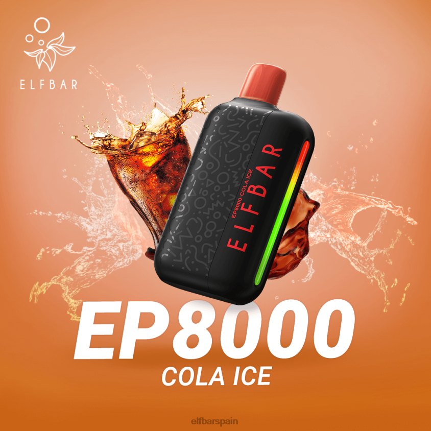 vape desechable nuevos soplos ep8000 VD2T660 ELFBAR kiwi maracuyá guayaba