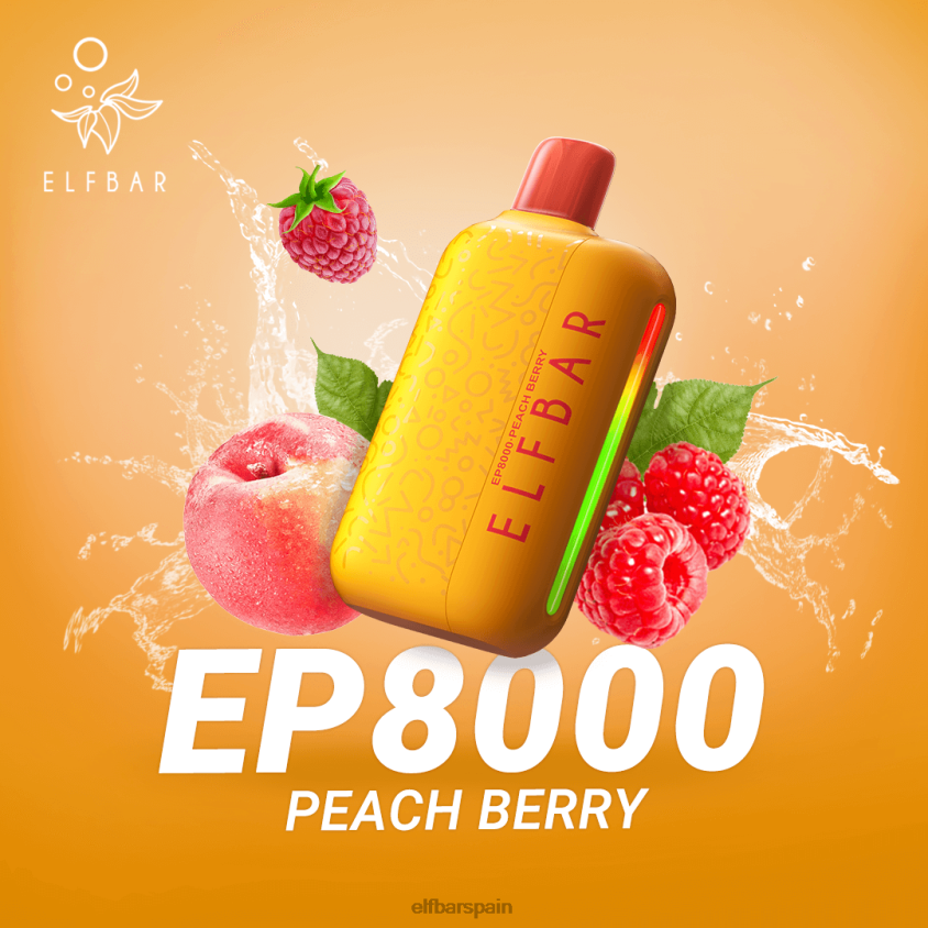 vape desechable nuevos soplos ep8000 VD2T667 ELFBAR arándano mora