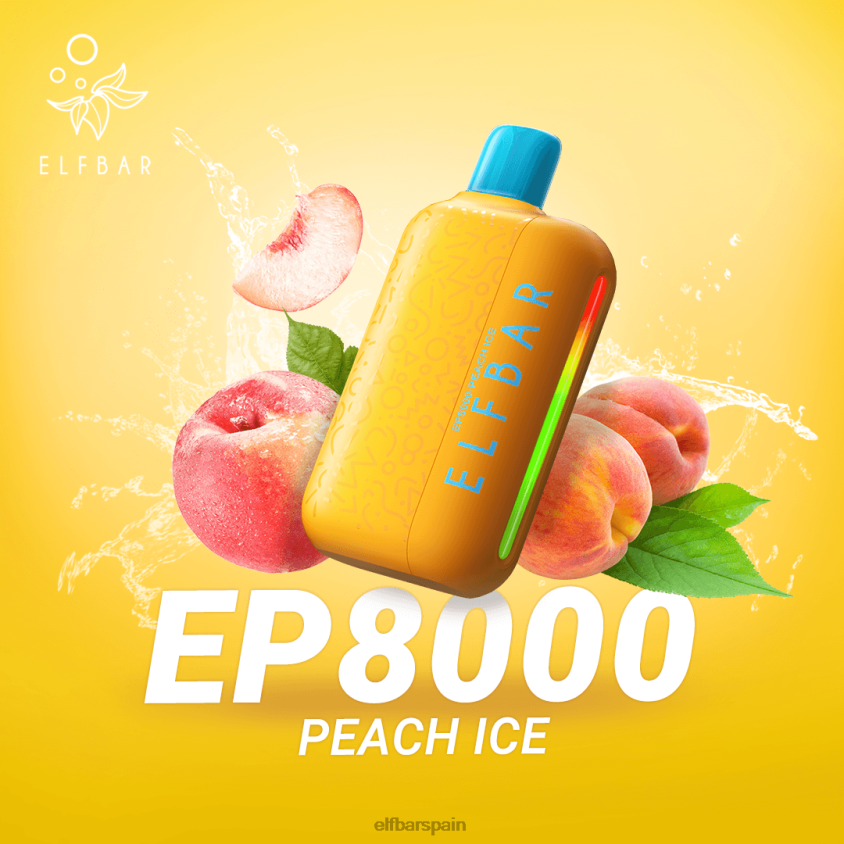 vape desechable nuevos soplos ep8000 VD2T671 ELFBAR sandia mango durazno