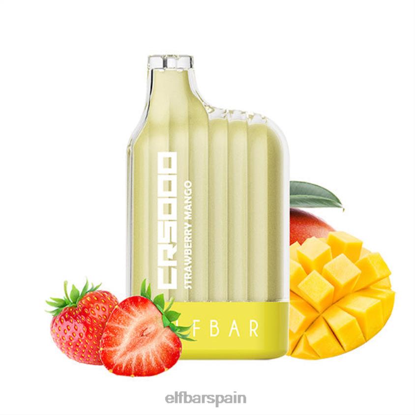 vaporizador desechable cr5000 5000 inhalaciones VD2T625 ELFBAR sandía melocotón fresa