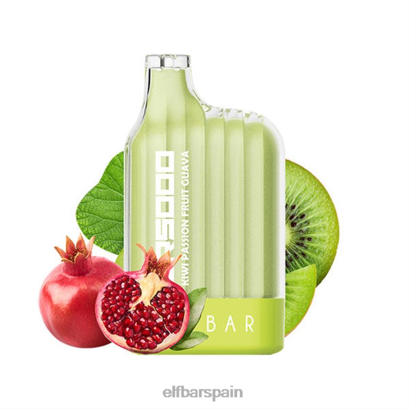 vaporizador desechable cr5000 5000 inhalaciones VD2T626 ELFBAR uva de arándano